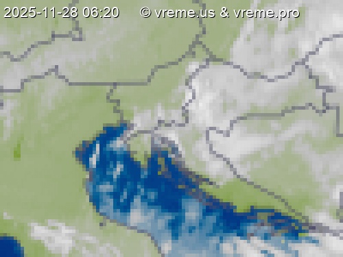 Oblačnost Slovenija