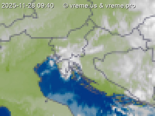 Oblačnost Slovenija