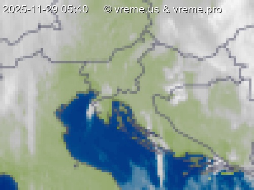 Oblačnost Slovenija