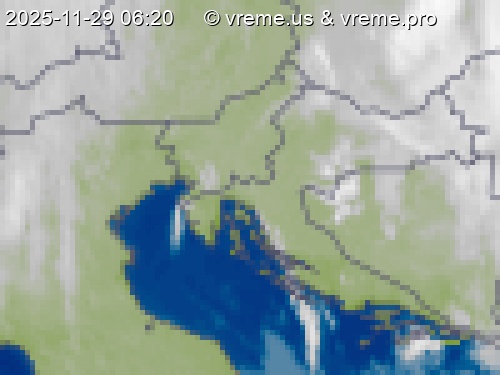 Oblačnost Slovenija