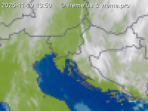 Oblačnost Slovenija