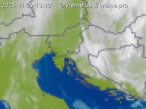 Oblačnost Slovenija