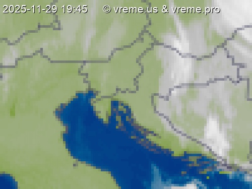 Oblačnost Slovenija