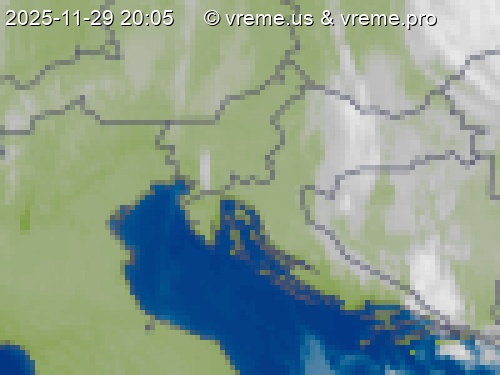 Oblačnost Slovenija