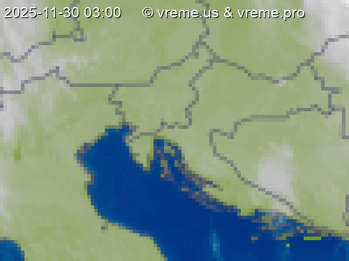 Oblačnost Slovenija