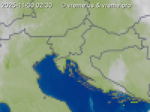 Oblačnost Slovenija