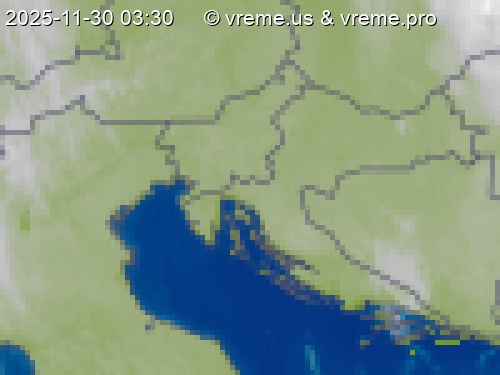 Oblačnost Slovenija