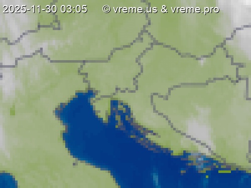 Oblačnost Slovenija