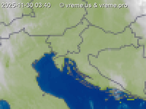 Oblačnost Slovenija