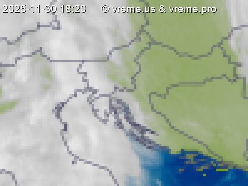 Oblačnost Slovenija