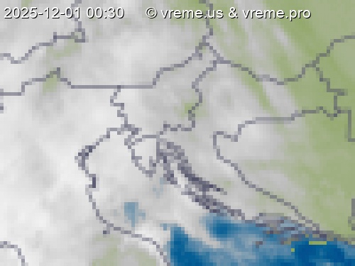 Oblačnost Slovenija