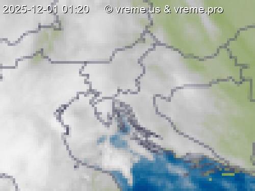 Oblačnost Slovenija