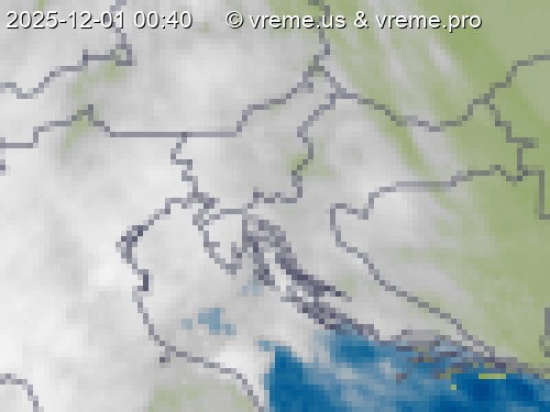 Oblačnost Slovenija