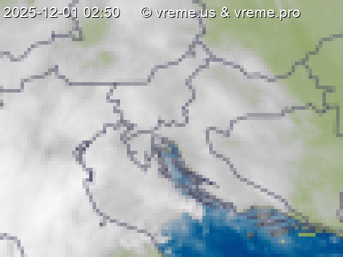 Oblačnost Slovenija