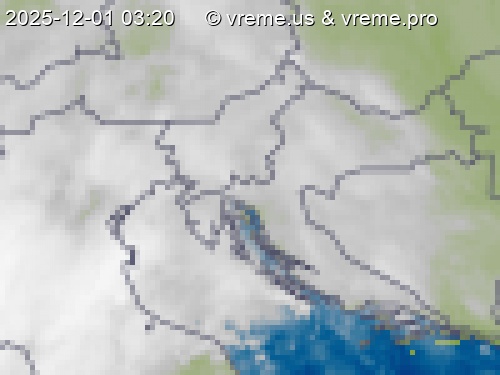 Oblačnost Slovenija