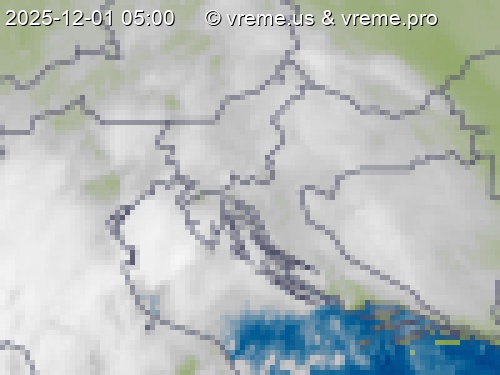 Oblačnost Slovenija