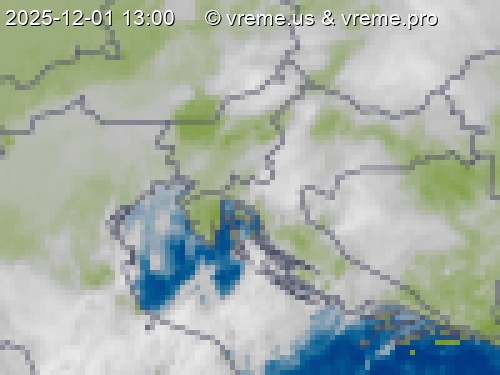 Oblačnost Slovenija