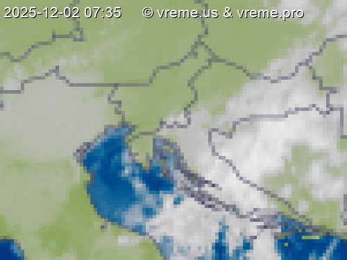 Oblačnost Slovenija