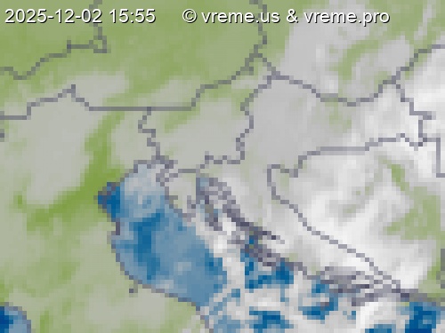 Oblačnost Slovenija