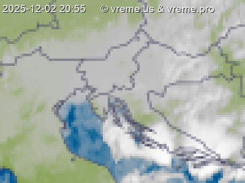 Oblačnost Slovenija