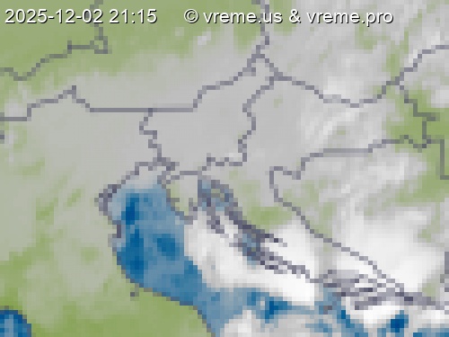 Oblačnost Slovenija