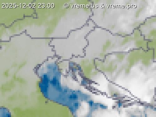 Oblačnost Slovenija