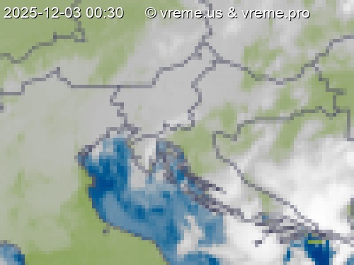 Oblačnost Slovenija