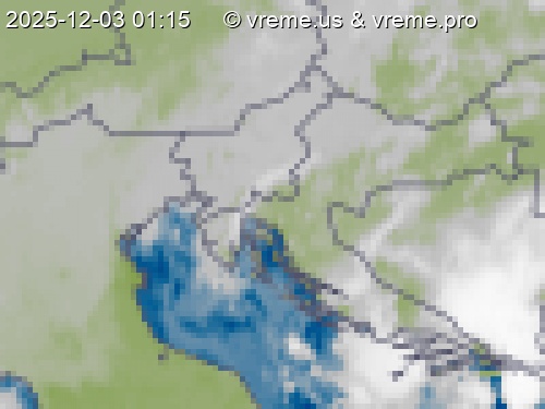 Oblačnost Slovenija
