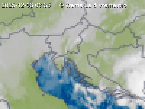 Oblačnost Slovenija