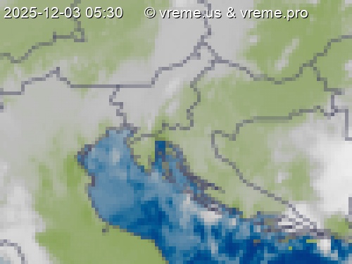 Oblačnost Slovenija