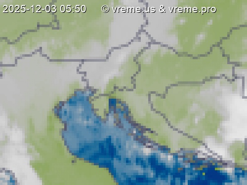 Oblačnost Slovenija