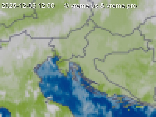 Oblačnost Slovenija