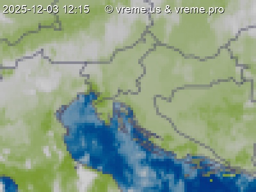 Oblačnost Slovenija