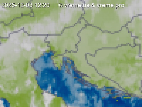 Oblačnost Slovenija