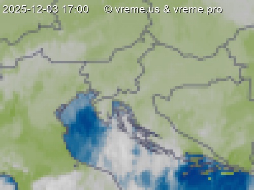 Oblačnost Slovenija