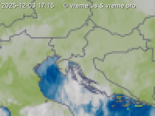 Oblačnost Slovenija