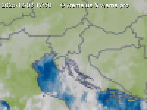 Oblačnost Slovenija