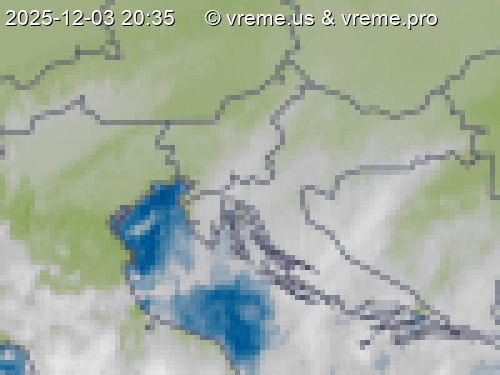 Oblačnost Slovenija