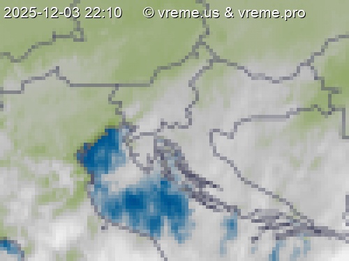 Oblačnost Slovenija