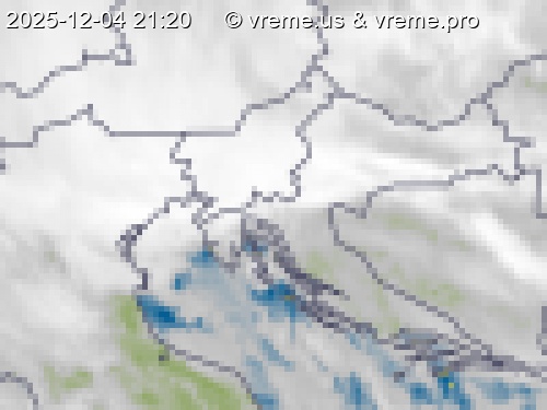 Oblačnost Slovenija