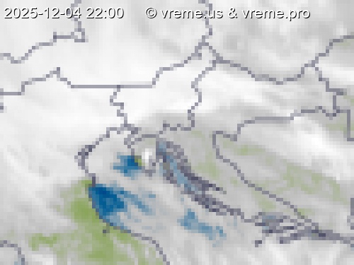 Oblačnost Slovenija