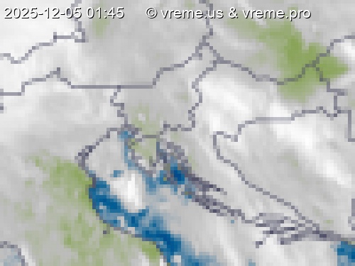 Oblačnost Slovenija