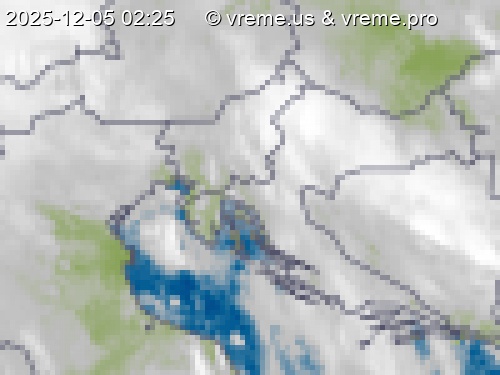 Oblačnost Slovenija