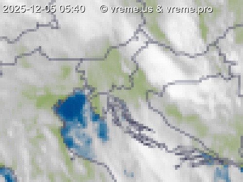 Oblačnost Slovenija