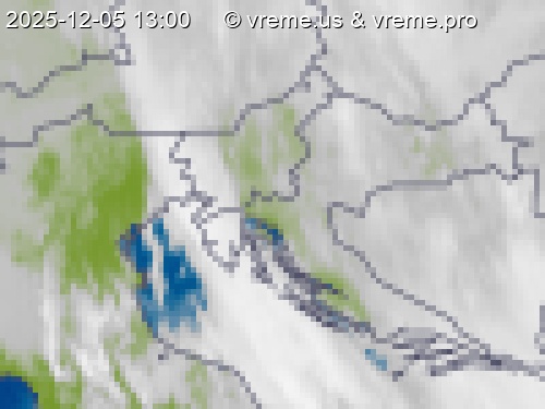 Oblačnost Slovenija