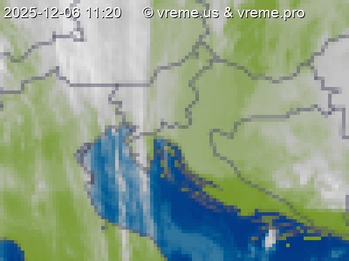 Oblačnost Slovenija