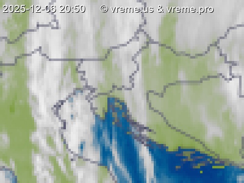 Oblačnost Slovenija