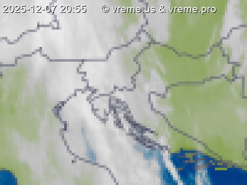 Oblačnost Slovenija