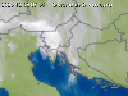 Oblačnost Slovenija