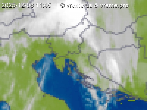 Oblačnost Slovenija